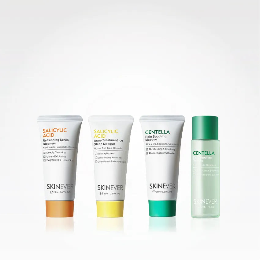 Kit Découverte SKINEVER – Routine Apaisante & Anti-Imperfections